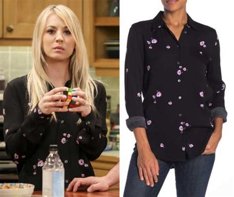 The Big Bang Theory Season 12 Episode 19 Pennys Black Floral Shirt