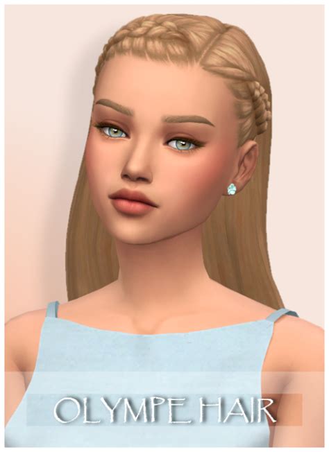 Sims 4 Cc Maxis Match Hair Female Cute Jesfail