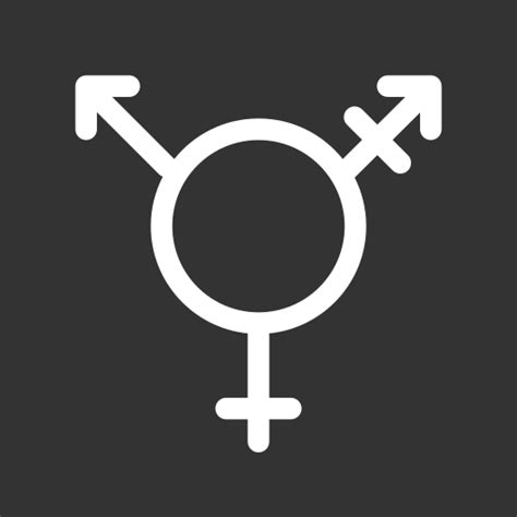 Transgender Ikon Di Symbols Badge
