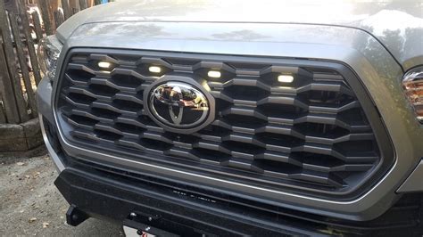 Raptor Style Light Bezels For The 2020 Trd Sport And Off Road Grille