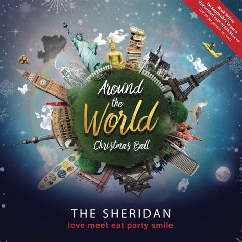 Around-the-World-Christmas-Sheridan-Suite | The Sheridan Suite Manchester