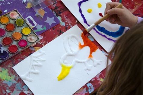 Raised Salt Painting In 2020 With Images Art Activities For Kids Art For Kids Preschool