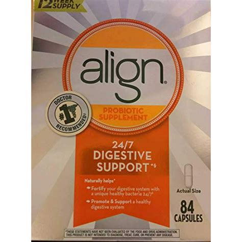 Align Daily Probiotic Supplement Capsules 84 Count