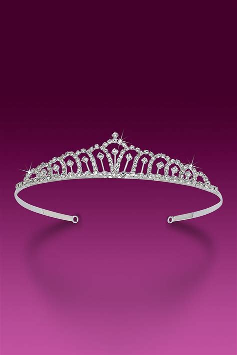 Rhinestone Tiara Bridal Miss Dainty Crystal Rhinestone Jewelry Tiaras Jewellery