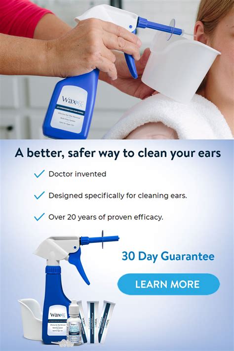 How to clean your earbuds. Buy The Wax-Rx™ Ear Wash System | Ear cleaning, Cleaning ...
