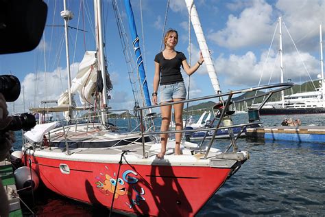 Dutch Teen Ends Global Solo Sail In St Maarten