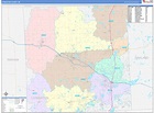 Livingston County, MI Wall Map Color Cast Style by MarketMAPS - MapSales