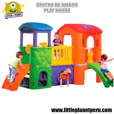 Que es un juego organizado. Centro De Juegos Para Niños Play House Con Resbaladera Tunel - S/ 2.850,00 en Mercado Libre