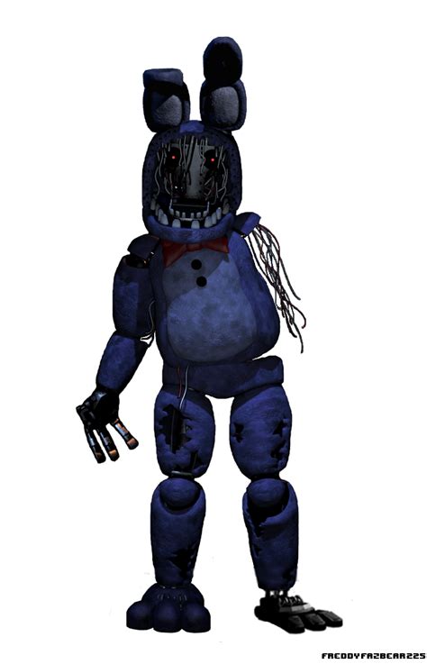 Full Body Fnaf 2 Withered Bonnie By Sarahdefroggo225 On Deviantart