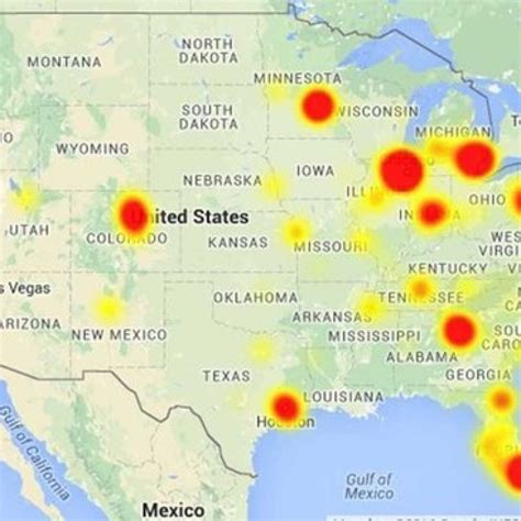 Gulf Power Outage Map Comcast Reports Outages In Chicago Nationwide