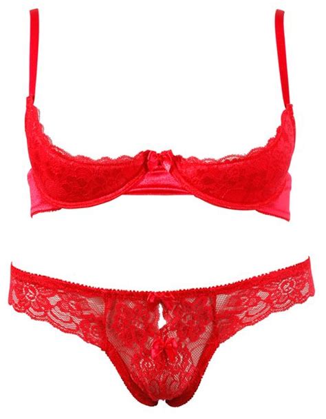 Lingerie Hebe Bh And String Ouvert Von Cottelli Collection Kaufen Amorelie