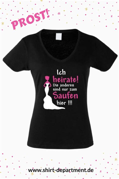 Jga T Shirt Ich Heirate Die Anderen Saufen Nur Hemd Junggesellenabschied Junggesellinnen
