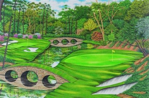 Golf Course Drawing At Explore Collection Of Golf