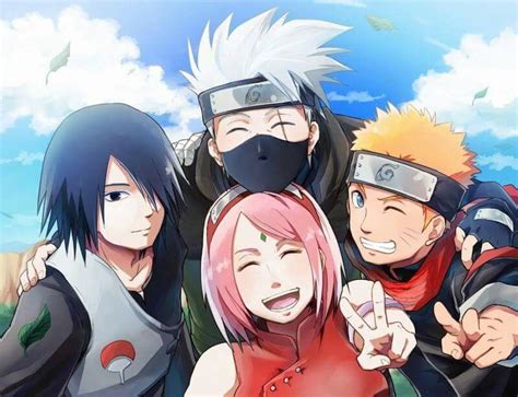 Team 7 In The Last Naruto Movie Kakashi Sasuke Sakura Naruto