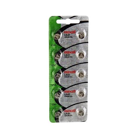 30 Pack Lr41 Ag3 Maxell Alkaline Button Batteries Walmart Canada