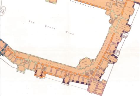 Windsor Castle Main Floor Castle Floor Plan Castles In England