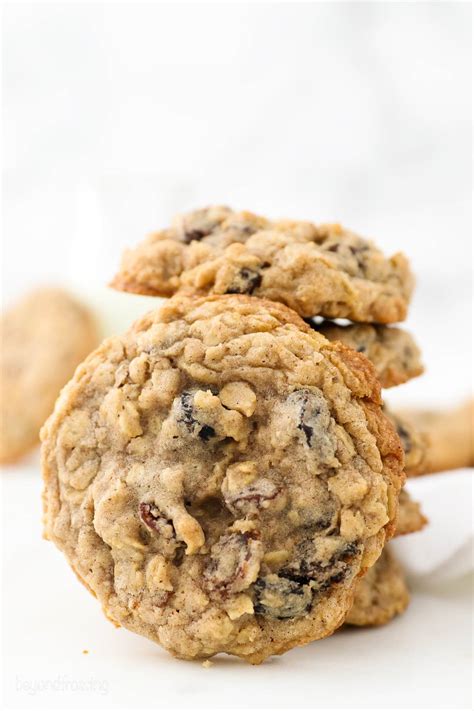 Soft Chewy Oatmeal Raisin Cookies Beyond Frosting