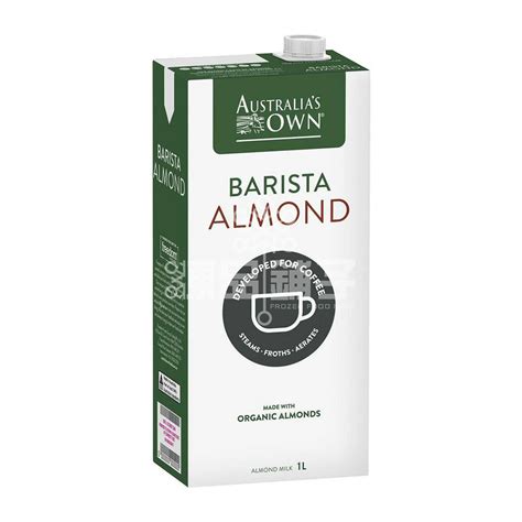 Australias Own Barista Almond Milk 1l Frozen Food Best Priced