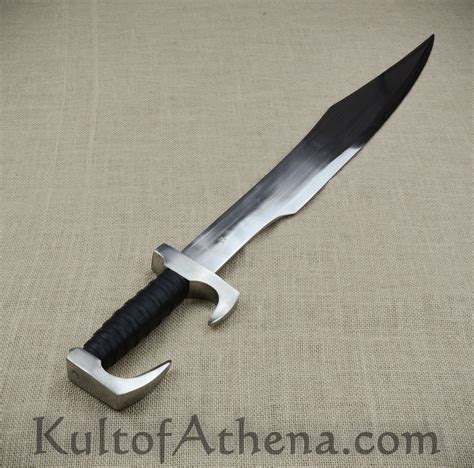 Darksword Spartan Sword Black With Integrated Scabbard Belt