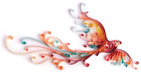 Amazing Quilled Paper Illustrations By Yulia Brodskaya Design Swan