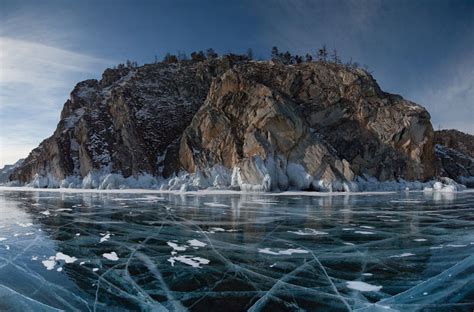 Stunning Photographs Of Frozen Lake Baikal In Siberia Russia Will