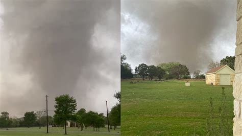 Tornado Caught On Camera Near Salado Texas