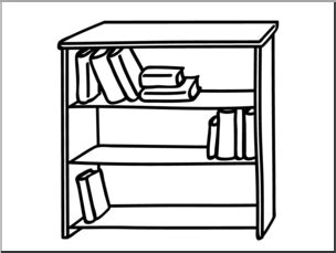 The following images is about room interior furniture, they are high quality and easy to use in png files. Clip Art: Basic Words: Bookcase B&W Unlabeled | abcteach