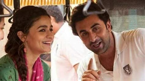 Ranbir Kapoor Alia Bhatt Are Lost In Love And Laughter At Ad Shoot