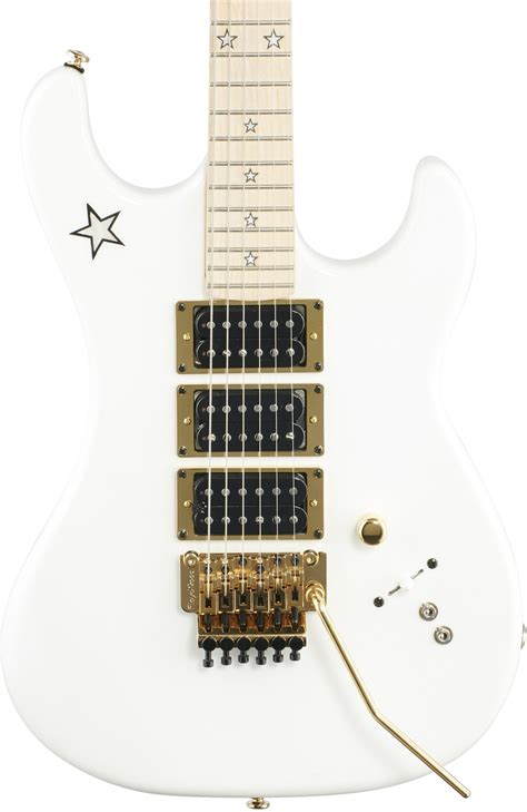Kramer Jersey Star Electric Guitar With Gold Floyd Rose