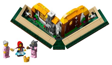 The Lego Ideas Pop Up Book Has Two Classic Fairy Tales Inside
