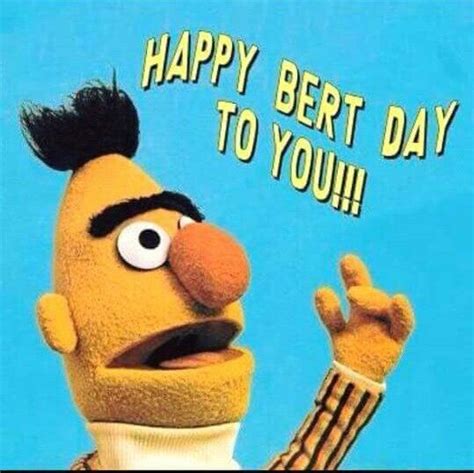 Happy Bert Day Funny Happy Birthday Messages Happy Birthday Text