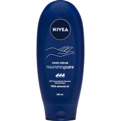 Use the nourishing cream on a daily basis. Nivea Nourishing Care Hand Cream 100ml | Woolworths