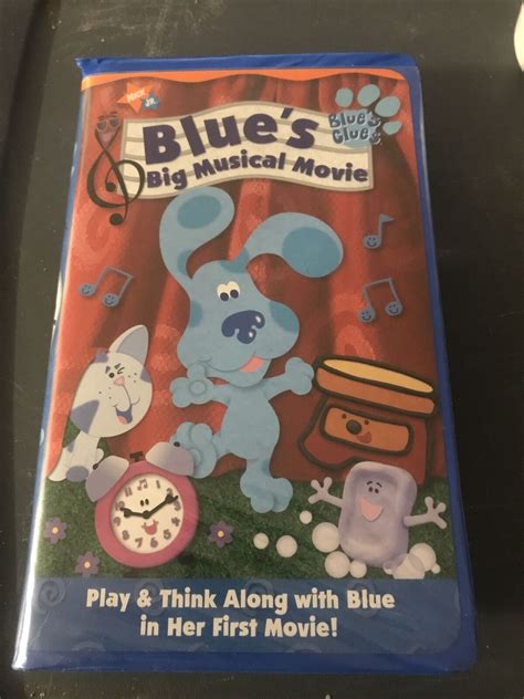 Blues Clues Blues Big Musical Movie Vhs Clamshell Case The Best Porn Website