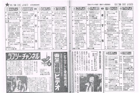 The site owner hides the web page description. 昔の新聞のテレビ・ラジオ欄PART6