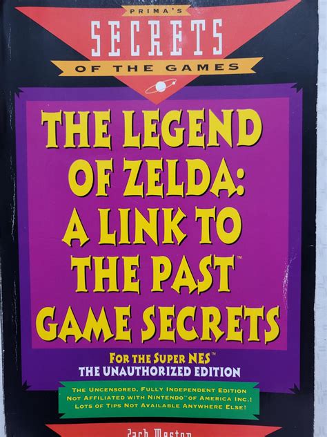 Zelda A Link To The Past Game Secrets Prices Strategy Guide Compare