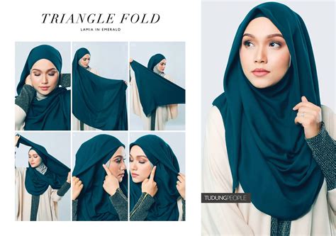 tutorial hijab yang menutupi dada id
