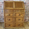 Adam Bede Oak Bureau - Antique Desks - Hemswell Antique Centres