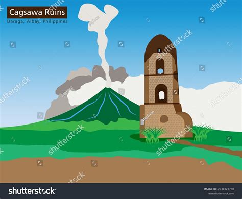 Mayon Volcano Black And White Clipart