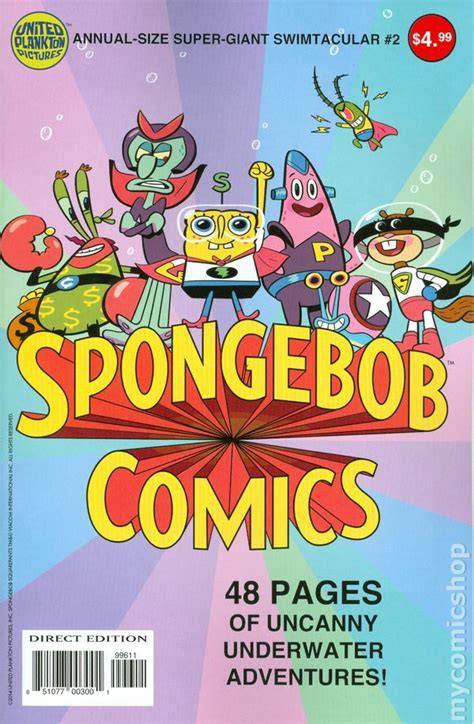 Spongebob Comics Annual Size Super Giant Swimtacular Comic Books
