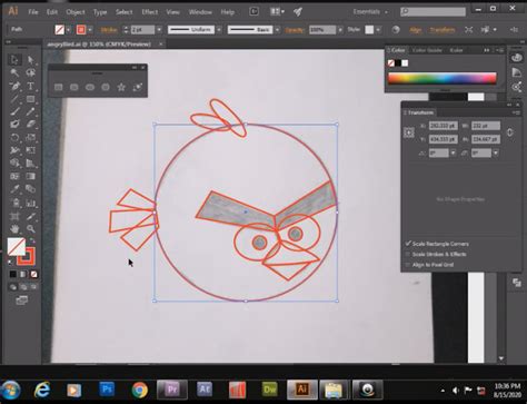 Adobe Illustrator Beginners Guide Session 12 Convert Drawing Into
