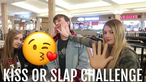 Kiss Or Slap Challenge Ft Gunnar C Vlogs Youtube