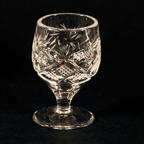 crystal shot glass set  ml russian glassware