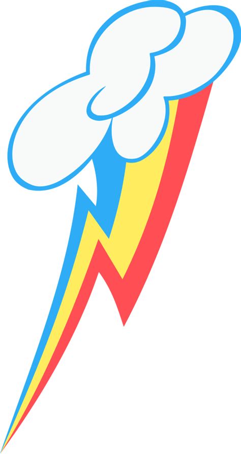 She is a main character in the tv show my little pony: Rainbow Dash's Cutie Mark Vector by ArroyoPl on DeviantArt