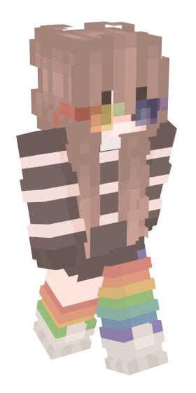 Rainbow Skins Do Minecraft Ideias De Minecraft Skins Para Minecraft