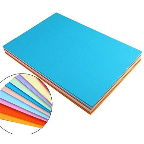 Buy A4 Color Paper Premium Neon Colours Pack Of 100 Sheets 10 Colors X