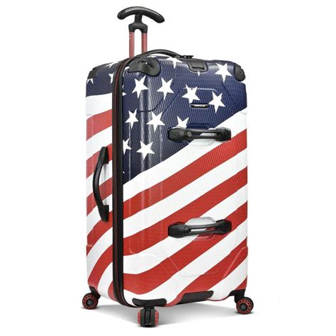 Travelers Choice Maxporter Ii 30 In American Flag Trunk Spinner