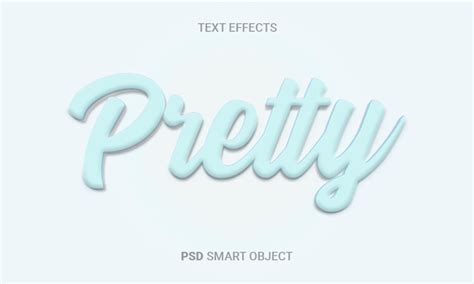 Premium Psd Pretty Editable Text Effect Psd