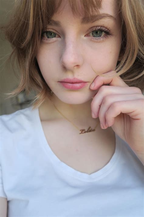 Ella Freya In Short Hair And Colored Contact Lenses Rellafreya