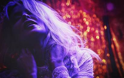 Kylie Minogue Neon Photoshoot 4k Singer Portrait