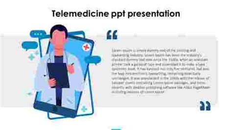 Telemedicine Powerpoint Presentation Slide Template Designs